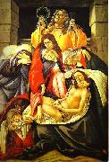 Sandro Botticelli Lamentation over Dead Christ oil on canvas